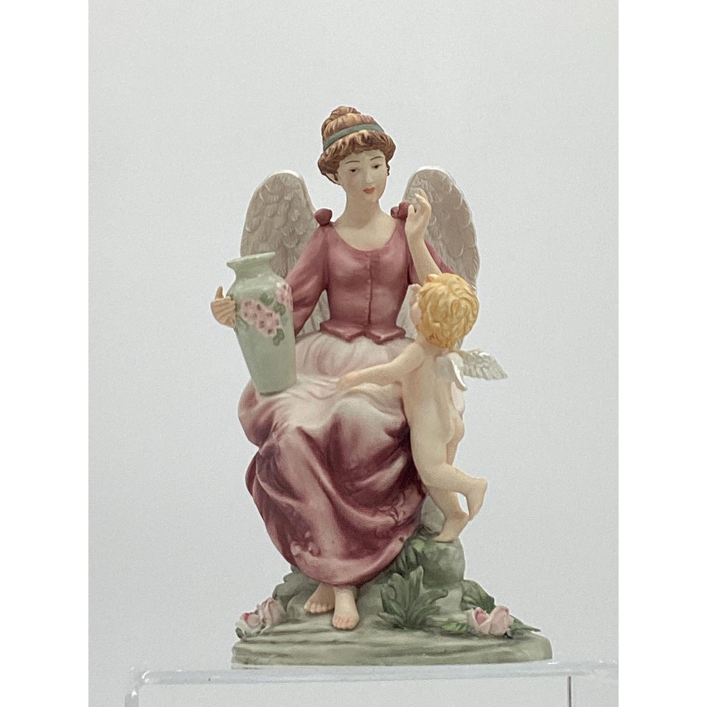 Grandeur Noel Porcelain Angel; Figurine Christmas & Holiday Decor (CAB-1014) - Picture 4 of 17